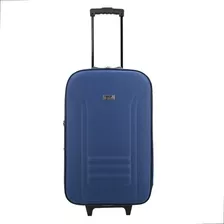 Mala De Bordo Viagem Bagagem De Mão 10kg Anac Cadeado Cor Azul Listras