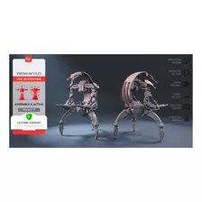 Droideka, Star Wars - Arquivo Stl - Gb - Impressora 3d