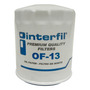 Filtro Aceite Interfil Para Gmc K25/k2500 Pickup 5.7l 69-74
