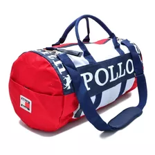 Bolsa Masculina Mochila Feminina Lona Fitnes Academia Treino Cor Vermelho