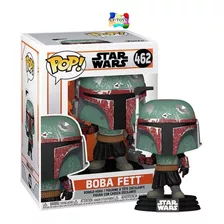 Star Wars Mandalorian Boba Fett Casco Viejo Funko Pop Cf