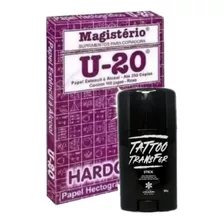 10 Papel Hectógrafico Decalque U20 + Transfer Bastão Tattoo