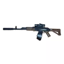 Juguete Recargable Modelo Ak 74m Replica / Orbes De Hidrogel