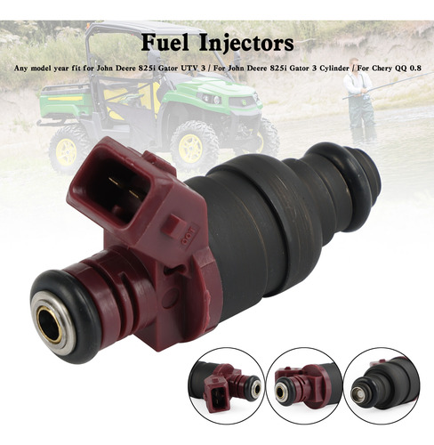 Inyector De Combustible Para Chery Qq 0.8 John Deere 825i Ga Foto 5