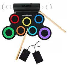 Pad De Bateria Electronica Para Principiantes, Con Conecto