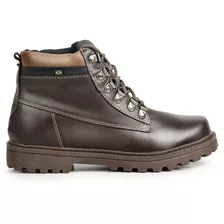 Bota Casual Masculino Couro Legítimo Stefanini Fréte Grátis