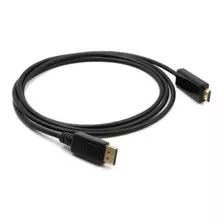 Cabo Displayport X Hdmi Tomate Mcb-021 1,8mt Preto