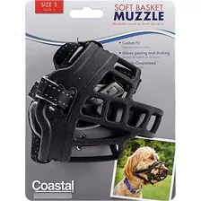 Coastal Pet Products 01365 Blk03 Nulo Suave Bozal