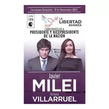 Lote X25 Boleta Electoral Milei Ganadora Ballotage 2023