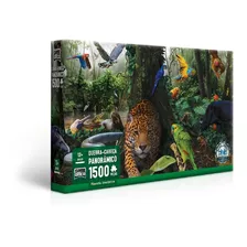 Quebra-cabeça Floresta Amazônica 1500 Peças - Toyster