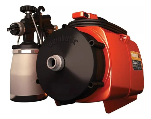 Equipo De Pintar Hvlp Adiabatic Ec2000 Taza De Succion