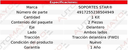 Jgo Gomas Barra Estab Del S Star G3 L4 1.6l Pontiac 07-09 Foto 2