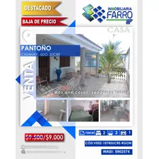 Se Vende Casa En Casanay Pantoño Sucre Ve02-1074sucre-rgon
