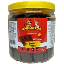 Bifinho Petiscos Amiguitos Para Cães Sabor Frango 1 Kg Pet