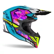 Casco Airoh Cross Wraap Diamond Gloss Colores 1330 Grs