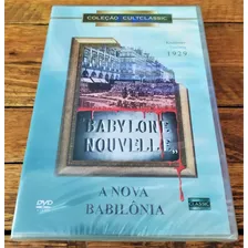 Dvd Original - A Nova Babilônia - Filme 1929 - Novo Lacrado