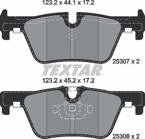 Balatas Traseras Textar Bmw 118 I D 2016 2017 2018 2019 Foto 5