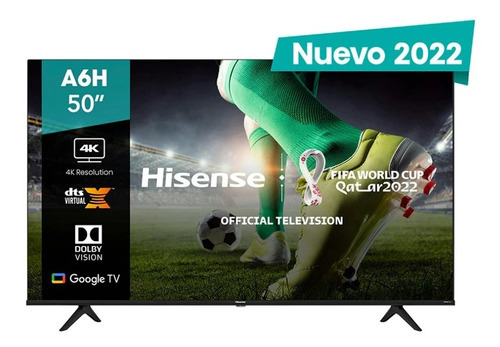 Pantalla Hisense 50a6 50'' 4k 60hz Bluetooth Google Tv