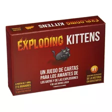 Asmodee - Exploding Kittens Base En Castellano Febo