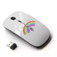 Koolmouse [ratón Inalámbrico Óptico 2.4g] [be Happy Rainbow]