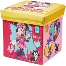 Banquinho Porta Objetos Minnie Disney Zippy Toys