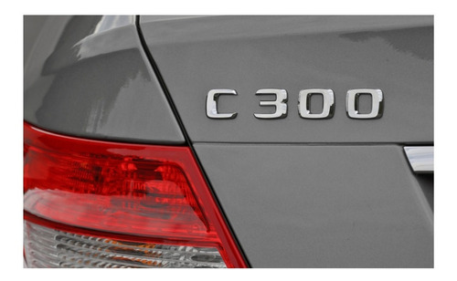 Letra Cajuela Mercedes Benz C300 Numero Baul Emblema  Foto 2