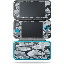 Piel Para Nintendo Nueva 2ds Xl, Camuflaje De Color Gris | M