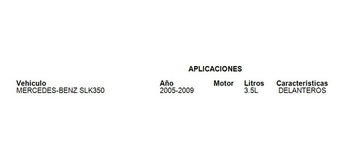 2 Discos De Freno Delanteros Mercedes-benz Slk350 2005 3.5l Foto 3