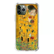 Funda El Beso Gustav Klimt Para iPhone Antigolpes