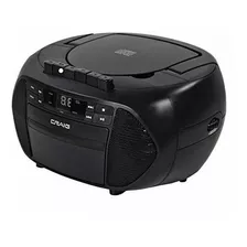 Radiograbador Boombox Portatil De Carga Superior Para Cd