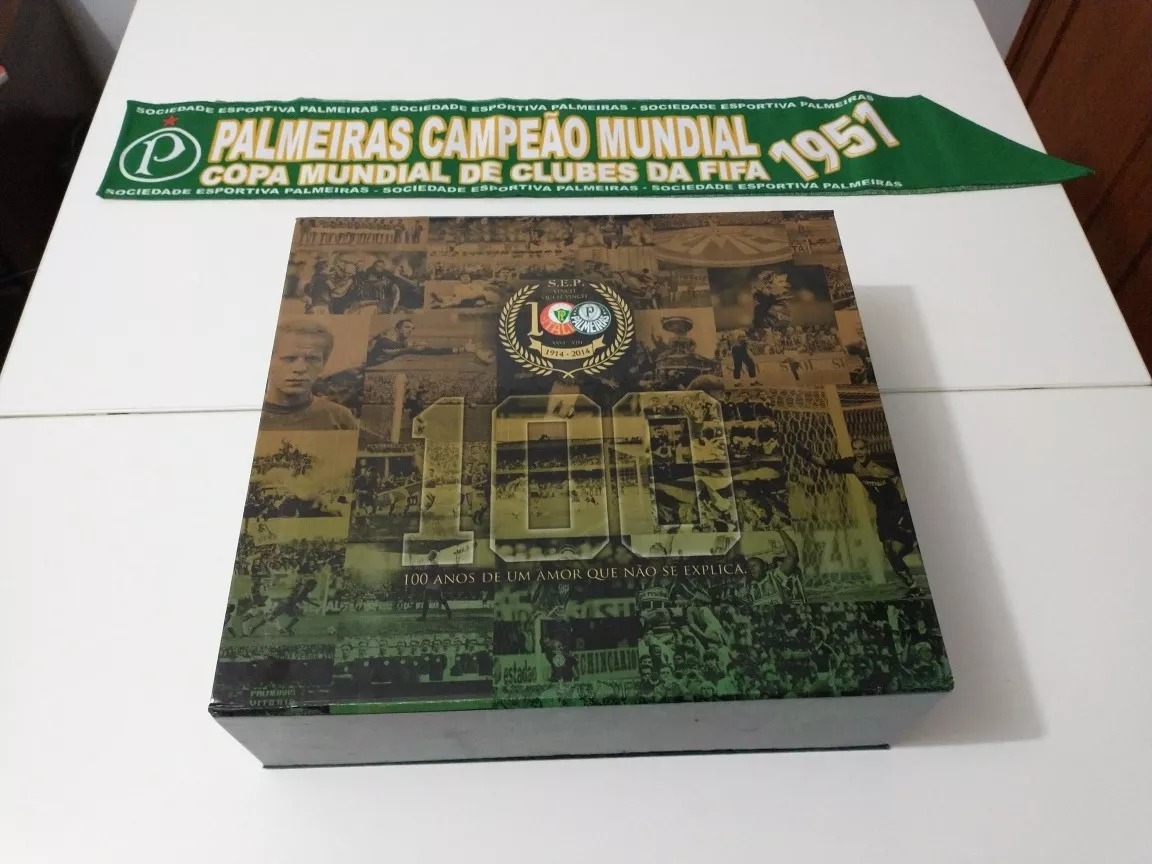 Kit Palmeiras Centenário Exclusivo Colecionador. Ultra Raro