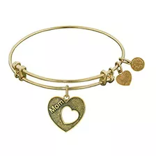 Ra De Dije - Jewelry Affairs Stipple Finish Brass Heart With