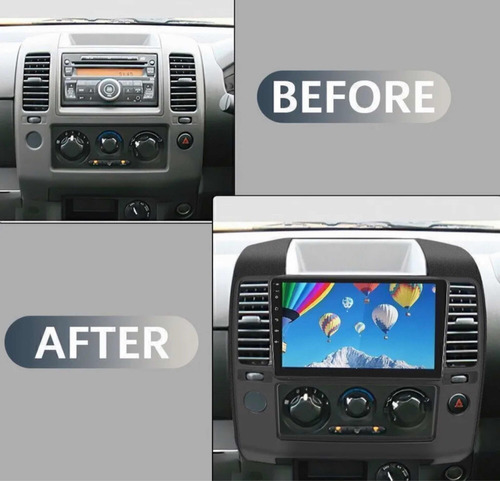 Radio Andorid Carplay 2+32 Nissan Navara 2007-2014 Foto 2