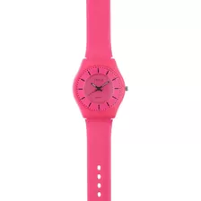 Reloj De Mujer Extra Liviano Color Fucsia Marca Status S23g