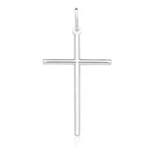 Crucifixo Pingente Cruz Prata 925 Legítima 20mm Antialérgico