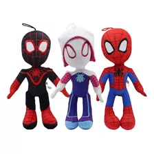 3pcs The Avengers Spider-man Muñeca Peluche Juguete Regalo