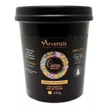 Arvensis Geleia Ativadora Cachos Naturais Alta Fixacao 450g