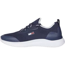 Zapatillas De Running Mix Hombre Tommy Hilfiger Azul