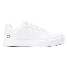 Zapatilla Total Blanca Urban Hombre Atomik Color Blanco Diseño De La Tela Liso Talle 42 Ar