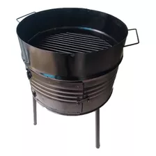 Fogonero Alto 90cm Grande Con Parrilla - Fogon