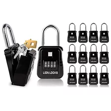 Lion Locks 1500 Key Storage Lockbox, Set-your-own Code Lock 