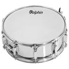 Caixa Dolphin 14x5,5 Steel Shell Com 10 Afinações