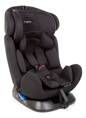 Cadeirinha Cosco Kids, Progress, 0 A 36kg, Preto Liso