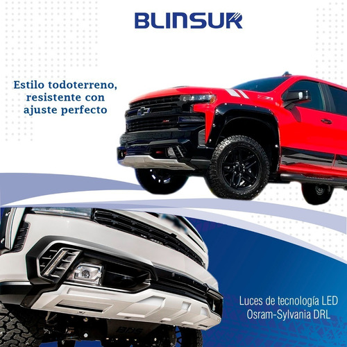 Bumper Con Led Chevrolet Silverado 2019-2022 Airdesign Foto 2