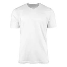 Camiseta Masculina Básica Gola Redonda 100% Algodão 30.1