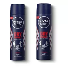 Desodorante Nivea En Spray Dry Impact Men X 2