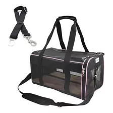 Bolsa Pet Rosa + Cinto - Duke & Dixie - 10kg - Resistente