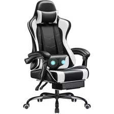 Silla Gamer Con Reposapiés Y Es Ergonómica 0164-2 Homall