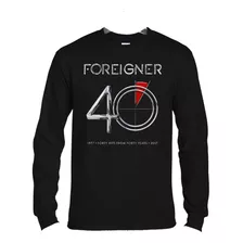 Polera Ml Foreigner 40 Hits Rock Abominatron