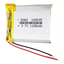 Bateria 103035 3.7v 1100mah 